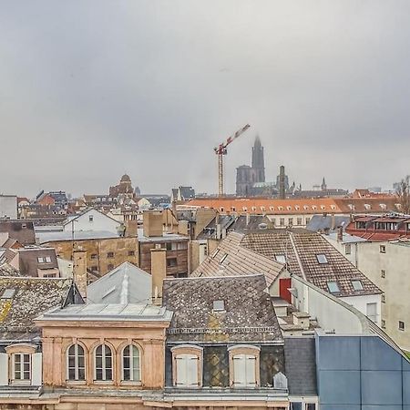 Apartamento Panorama Cathedrale - Appt Lumineux Avec Parking Prive Estrasburgo Exterior foto