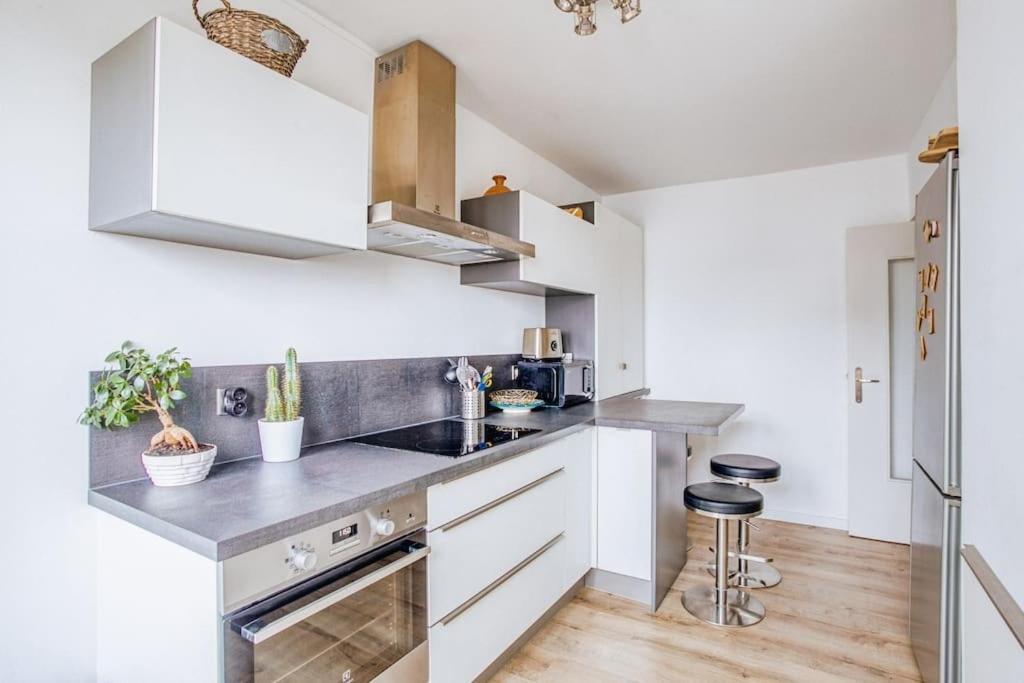 Apartamento Panorama Cathedrale - Appt Lumineux Avec Parking Prive Estrasburgo Exterior foto